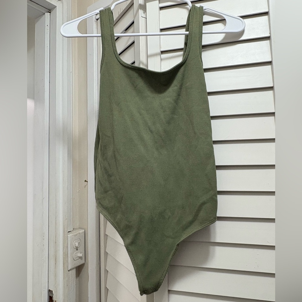 Abercrombie & Fitch Olive Ribbed Knitwear